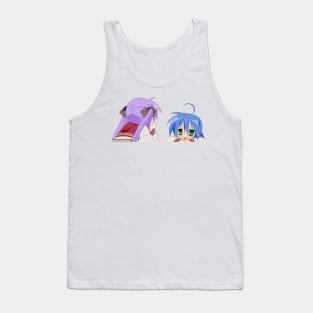 Kagamin and Konata just talkin' Tank Top